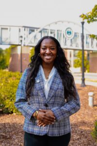 Picture of SGA President Kennedy Garrett.