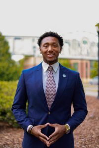 Picture of SGA Events DIrector Devin McClendon.